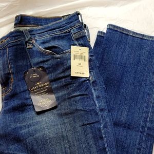 Lucky Brooke Straight Jeans 30 Reg Lapis Lazuli
